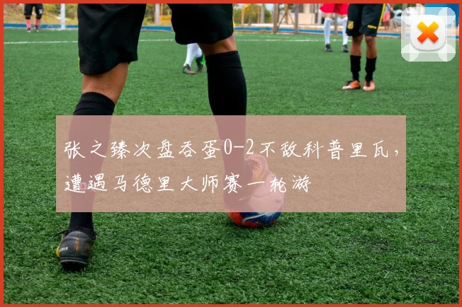 张之臻次盘吞蛋0-2不敌科普里瓦，遭遇马德里大师赛一轮游